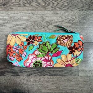 Vera Bradley Tropical Floral Cosmetic Bag- Retired Print